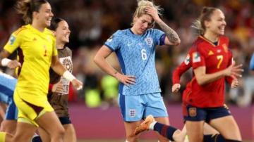 England beaten by Spain in Women's World Cup final