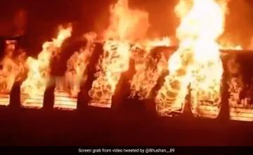 10 Dead, 20 Injured In Massive Fire In Train Compartment In Tamil Nadu