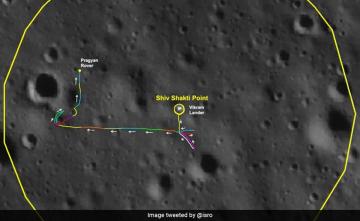 "100 Not Out": Chandrayaan-3 Rover's Unique Feat On The Moon