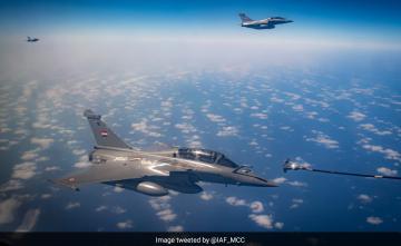Pics: Indian Air Force's Mid-Air Assist To Egyptian Jet During Training