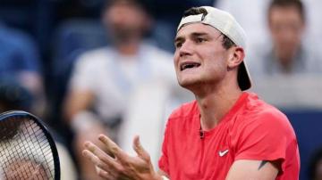 Draper's encouraging US Open run ended by Rublev