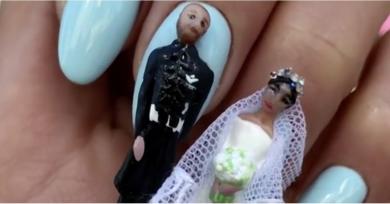 Prince Harry and Meghan Markle Were Turned Into Nail Art, and It's Creepy AF