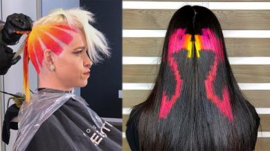 Amazing Flamingo Harstyle Tutorial | New Hair Transformations Compilation