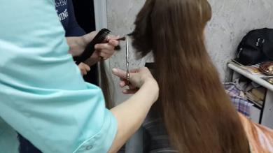 WHY SHOCK HAIRCUT ! Cut Off LONG HAIR To SHORT || Extreme Long Hair Cutting Transformation