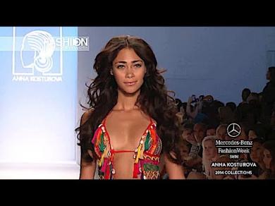 ANNA KOSTUROVA Swimwear Spring Summer 2014 Miami Fashion Channel