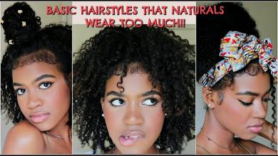 9 BEST Hairstyles for ALL Natural and Curly Hair!