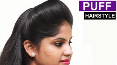 7 Easy Puff Hairstyles | Everyday Hairstyles Tutorials | Quick Hairstyles for Medium Thin Hair