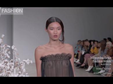 THOMAS PUTTICK Resort 2019 Australia MBFW Fashion Channel