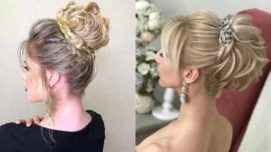 Messy Bun Hair Styles Tutorial Compilation Cute Summer Updo Hairstyles