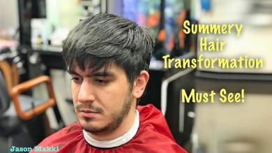 Medium to Short Haircut Transformation Hair Tutorial Easy Hairstyle for Men 2018 #32