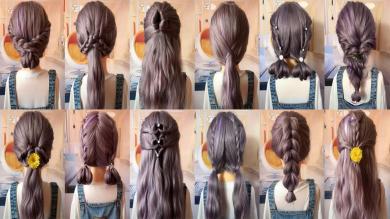 30 Amazing Hair Transformations Easy Beautiful Hairstyles Tutorials Best Hairstyles for Girls #4