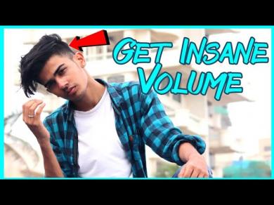 How to Get Volume in Thin Hair | Mens Hairstyle Tutorial