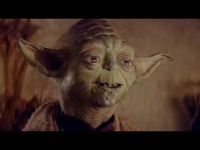 Yoda and Luke Skywalker Bad Lip Reading funny!!!