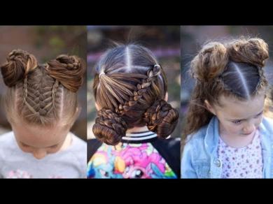 10 Cute Little Girl Hairstyle Tutorials Lovely Kids Hairstyles Compilation 2018