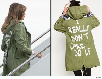 Melania Trump Wears Tone-Deaf 'I Really Don't Care' Jacket During Border Trip