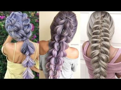 14 CUTE & EASY Braid Hairstyles Amazing Hairstyles Tutorials Compilation 2018