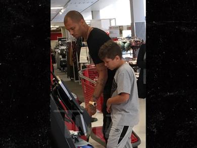 Jeremy Meeks Buys Son Jeremy Jr. Clothes at Target