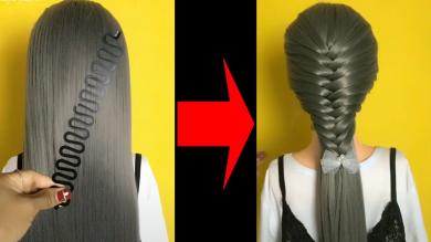 Top 10 amazing hairstyles Hairstyles Tutorials Easy hairstyles with hair tools
