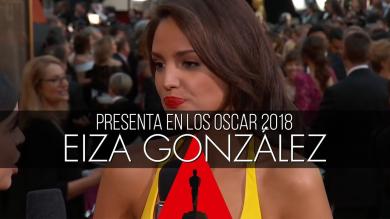 La emocin de EIZA GONZLEZ, la mexicana que ha cumplido un gran sueo al presentar un Oscar