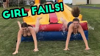 THE BEST GIRL FAILS OF 2018 | Funny Fail Compilation