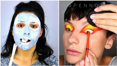 BEST LIFE HACKS WITH YOUR FACE AND COMPLETE YOUR MAKEUP THIS STEP