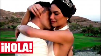 La romntica boda de la ex Miss Universo Carla Barber en Canarias
