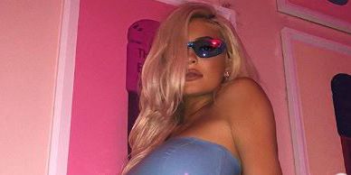 Kylie Jenner Wore the Tightest Latex Barbie Dress Possible