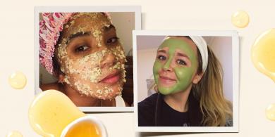 5 ELLE Editors Tried DIY Face Masks Using Pantry Ingredients—Here's What Worked