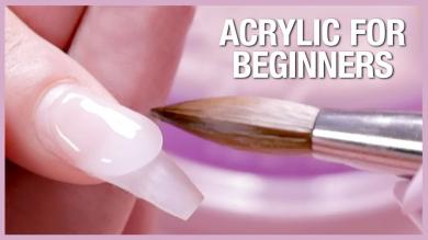 Acrylic Nail Tutorial How To Apply Acrylic For Beginners 