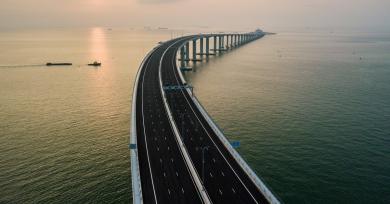 Así es el mayor puente flotante del mundo