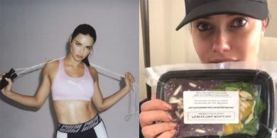 Adriana Lima on Eating Healthy While Traveling and Wearing Makeup at the Gym
