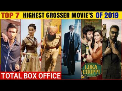 Box Office Collection | Highest Grosser Movies Of 2019,Kesari,Total Dhamaal,Badla,Gully Boy,URI,