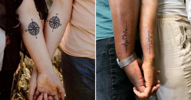 100+ Matching Tattoos For Couples Who Want to Make a Small Statement