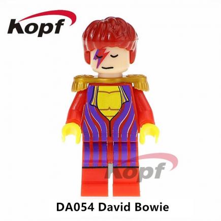 Única Venda Super Heróis David Bowie Rebel Rebel Ícone Grunge Bob Ross DA054 Ronald McDonald Building Blocks Brinquedos para crianças