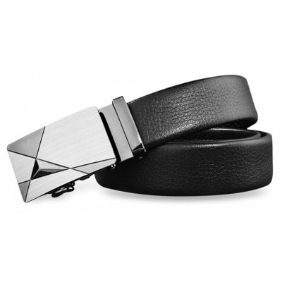 ZHAXIN Men Luxury Leather Automatic Buckle Belts