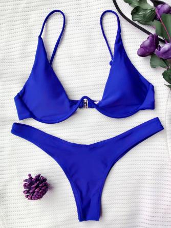 Push Up Plunge Bathing Suit