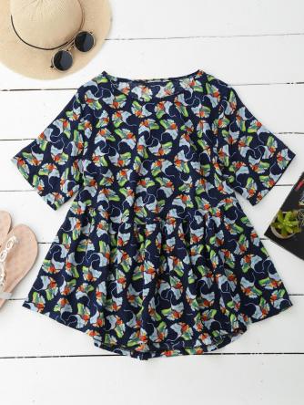 Floral Smock Top