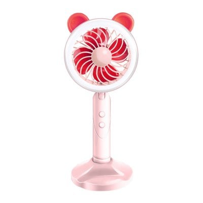 Z - 099 Mini USB 2 Modes Phone Holder Lamp Fan