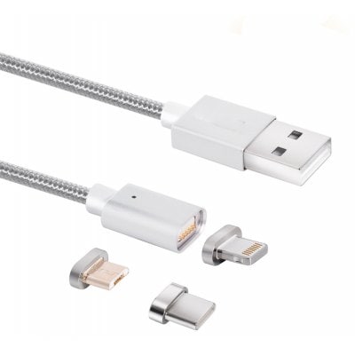 Type-C / Micro USB / 8 Pin Magnetic Data Charging Cable