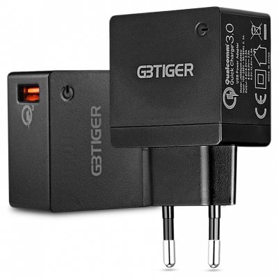 GBTIGER Qualcomm Certification QC 3.0 USB Charger Adapter