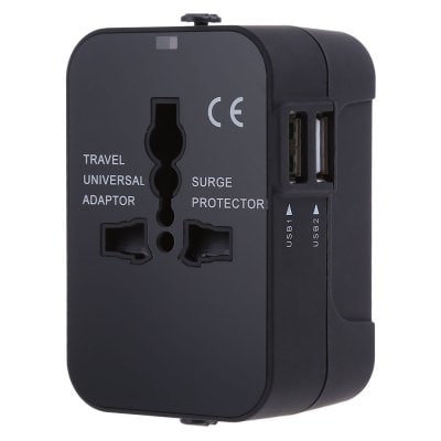 Worldwide Travel Power Plug Wall AC Adapter Charger