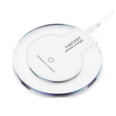 Transparent Wireless Charging Pad for iPhone X/8/8plus Samsung Galaxy S7/S6/Edge/Plus/S6 Active