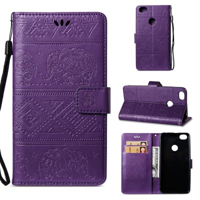 Multi-functional Faux Leather Wallet Stand Case for Xiaomi Redmi Note 5A Prime