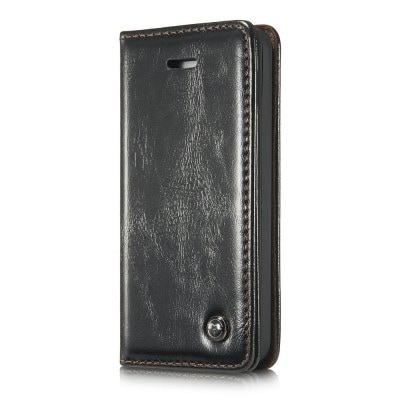 CaseMe 003 for iPhone 5 5S SE Flip Wallet Case Magnetic Closure Cover with ID and Money Slots