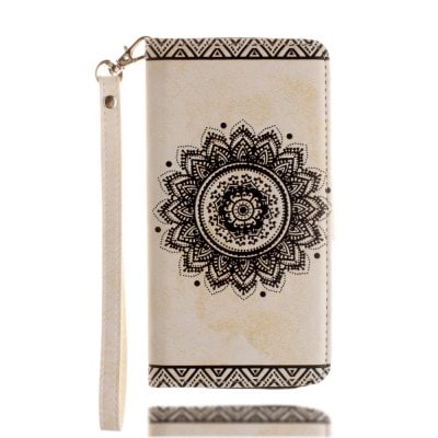 For iphone 7 / 8 Embossed Mantra Flower Pattern TPU Pattern