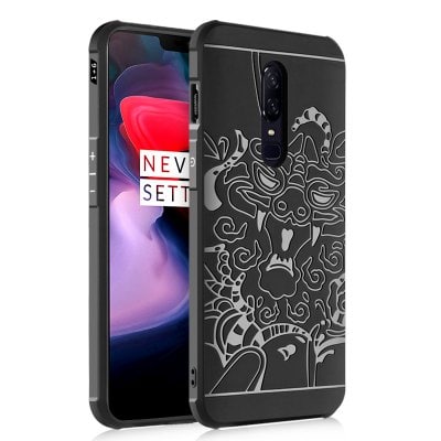 Luanke Dragon Pattern Phone Case for OnePlus 6