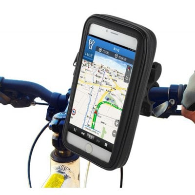 Water Resistant Bicycle 6.8 inch Phone Bag Holder Bike Handlebar Cellphone Pack Outdoor Cycling Necessary