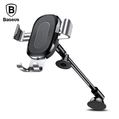 Baseus Fast Wireless Charger Stickup Gravity Car Mount 10W