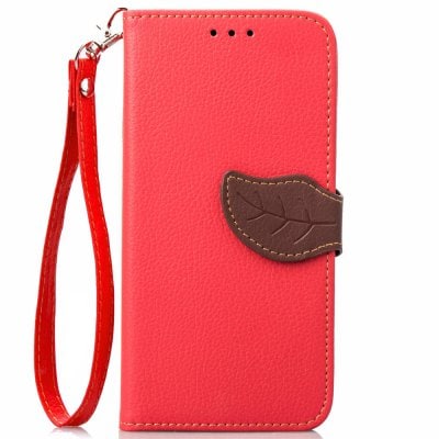 Leaf Leather Wallet Stand Flip Case for Huawei P20 Lite / Nova 3E