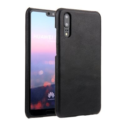 for Huawei P20 Genuine Leather Frosted Back Cover